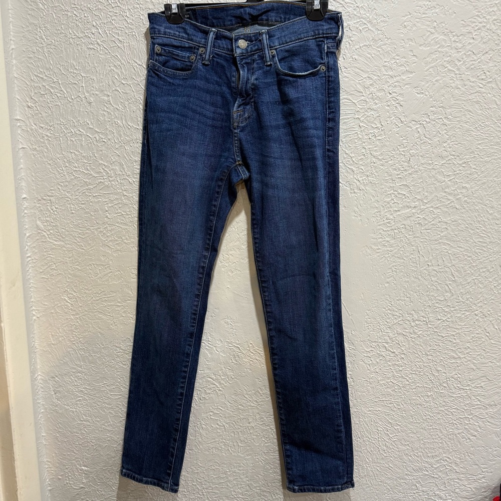 Abercrombie & Fitch Rustin athletic slim jean mens 28x30 dark wash stretch